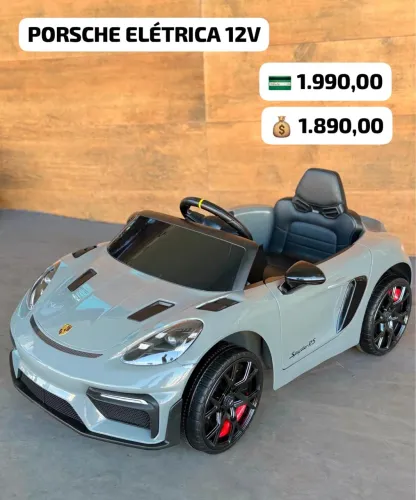 Porsche elétrica 12 V