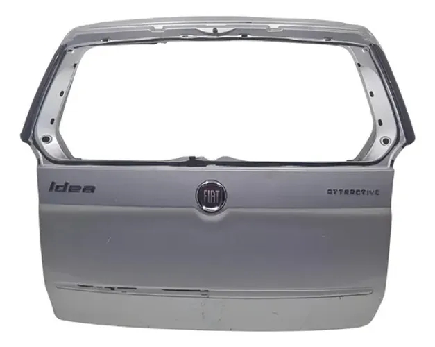 Tampa Traseira Fiat Idea Attractive Prata W 2011 2016 68