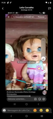 Boneca baby Alice reservada