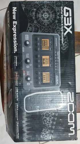 Pedaleira Zoom G3X - Usada pouquíssimas vezes, fonte original e manual.
