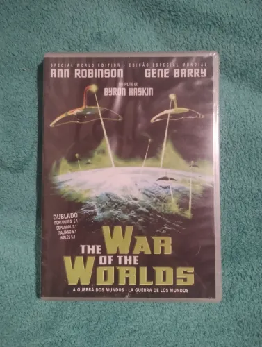 Guerra dos Mundos - DVD Lacrado - Versão original de 1953