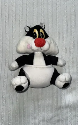 boneco de pelúcia Baby Frajola da baby Looney Tunes