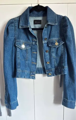 Jaqueta Jeans manga bufante Renner