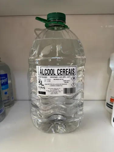 Álcool Cereais 5 litros
