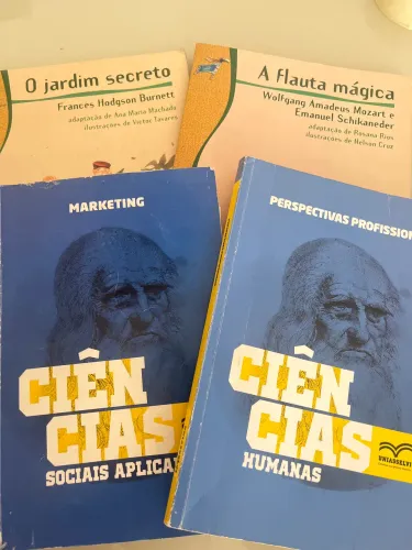 Livros doação - literatura - ciências