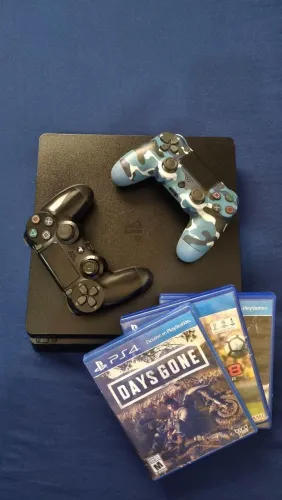 PS4 SLIM IMPECÁVEL 