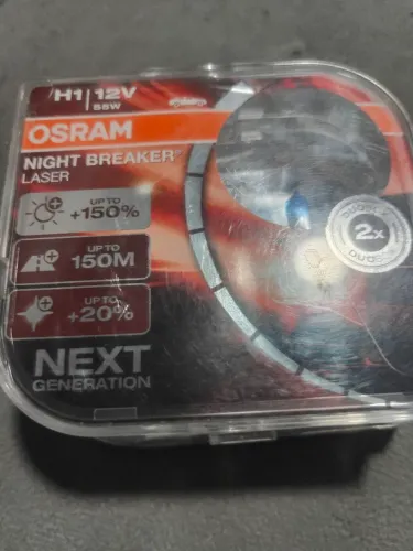 Lâmpadas Osram Night breaker Next H1