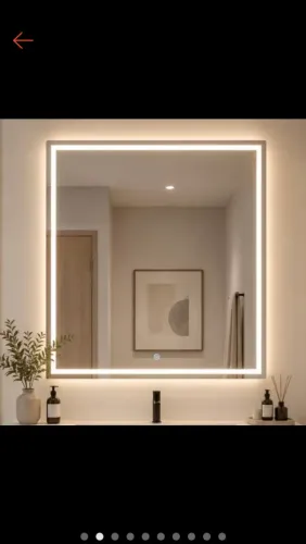 Espelho de led novo