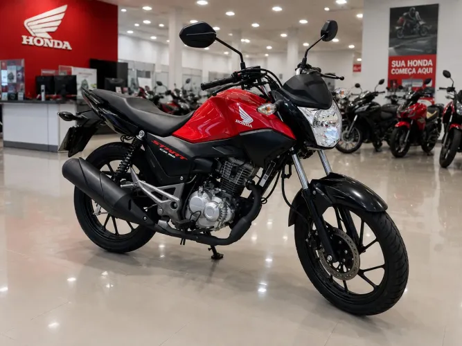 Honda CG 160 Start 2026/2026 - 0 KM - EMPLACADA