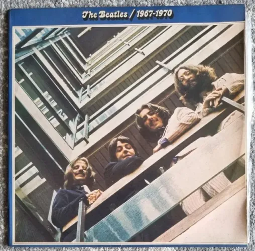 Disco de Vinil The Beatles - 1967-1970 "Álbum Azul" (2LP, 1973, Brasil, Apple/EMI-Odeon, g
