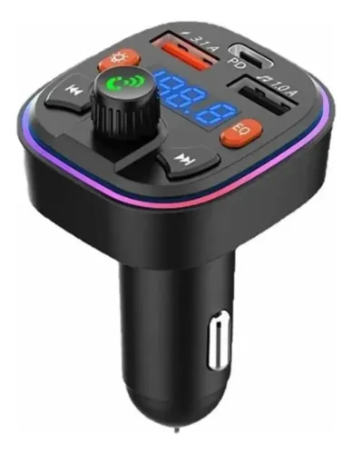 Transmissor Carregador Carro X8 Bluetooth Veicular Fm Mp3 Rádio Viva-voz Loja Coimbra 