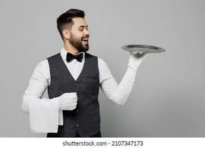 Garçom com experiência