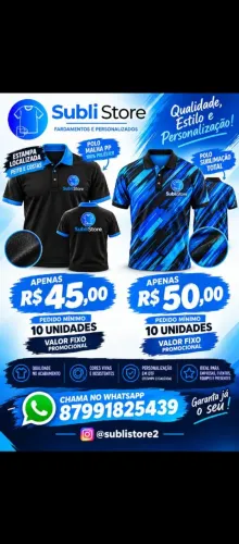 Camisas Gola Polo Personalizadas