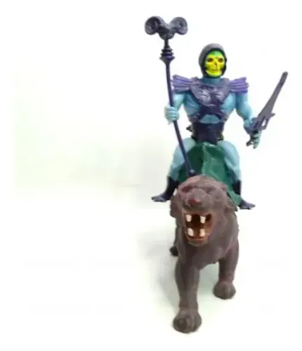 Boneco Skeletor Masters Of The Universe Estrela (completo)