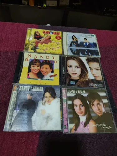 Cds sandy e junior (lote) originais