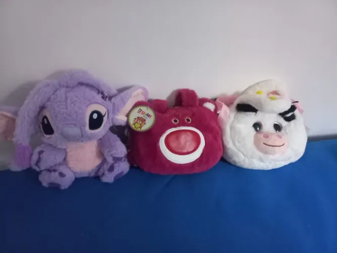 Bolsas pelúcias