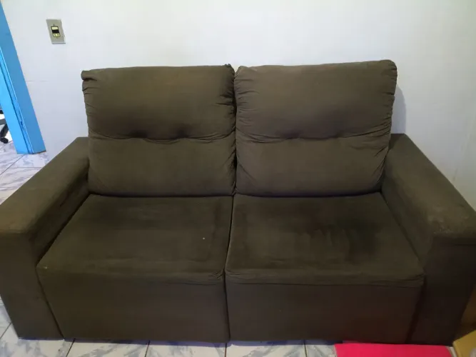 Sofá retrátil 2 lugares