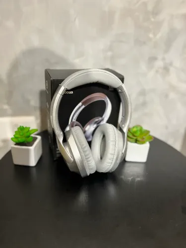 Headphone Bluetooth 5.2 dobrável com qualidade de som Hi-Fi