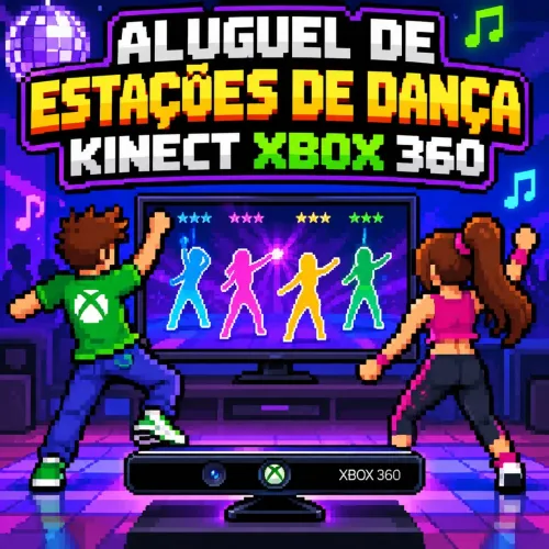 Aluguel de Estações de Dança - Kinect Xbox 360 para Festas e Eventos