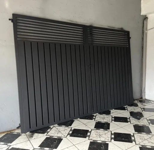 Portão 2 folhas pronto para instalação 