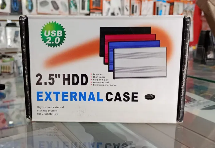 Case Gaveta Externa Hd Notebook 2.5 Usb 2.0 - Novo