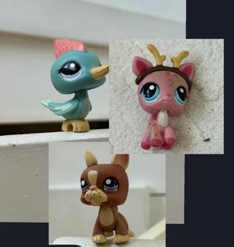 Kit Little Lets Pet Shop LPS originais