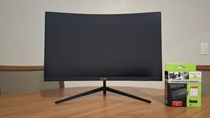 Monitor Gamer Husky Snow 23,6' Led, Curvo, 165 Hz 1ms