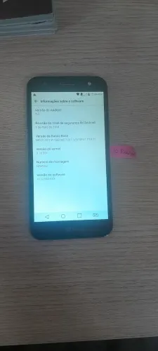 Smartphone LG K10 Power Cinza (Usado) - Favor ler a Descrição!