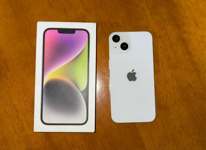 iPhone 14 - 128gb - Bateria 78% - 100% original sem detalhes