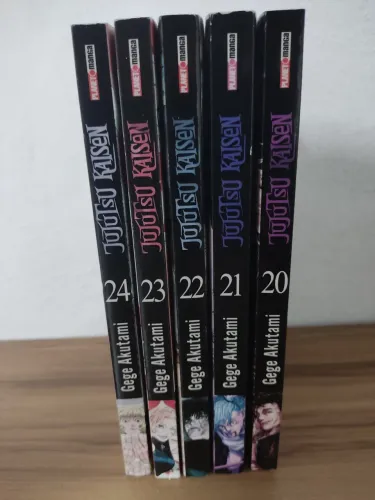 Manga-JUJUTSU KAISEN volumes 20-24