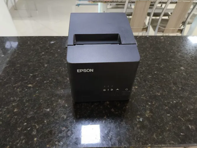 Impressora térmica epson tm-t20x com 10 bobinas