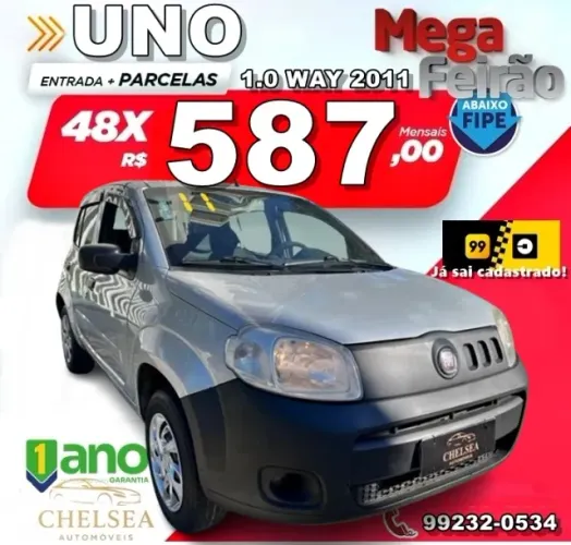 Fiat Uno Vivace Celeb. 1.0 EVO F.flex 8V 5P 2011