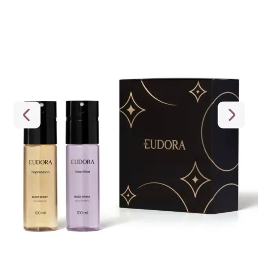 Kit eudora masculino (2 body spray)