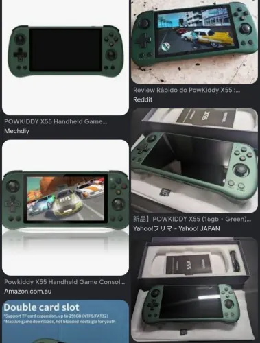 Console portátil powkiddy x55 OPORTUNIDADE!