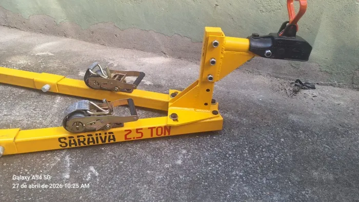cambão Towbar com cinta catraca universal