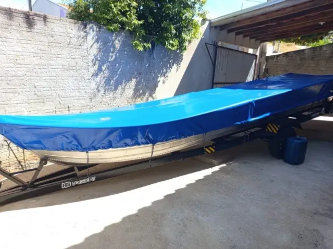 CONJUNTO COMPLETO MOTOR BARCO E CARRETA