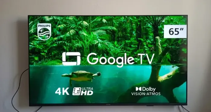 Smart TV Philips 65" 4K Ambilight HDR10+ Dolby Atmos Bluetooth