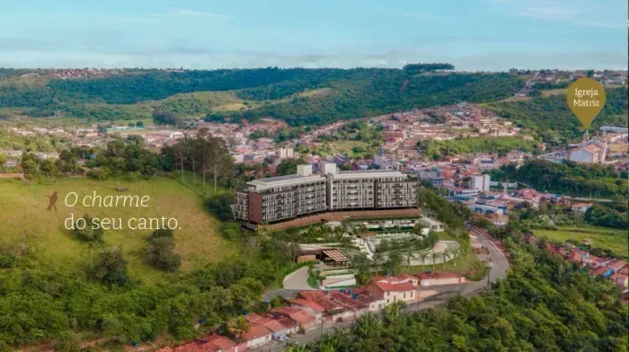 Vende apartamento na linda e fria Bananeiras, 33m2, 1 suíte, com varanda e vista para a mo
