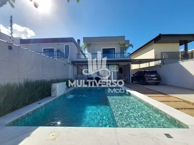 Casa de 3 suítes na Zona Orla da Praia Grande (Flórida) | Piscina e Espaço Gourmet
