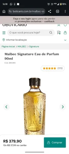 Malbec signature