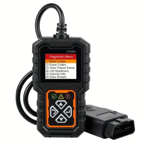 Scanner Automotivo Cy3001 (OBD2) - Leitor Códigos / Ler E Apagar Falhas Do Motor