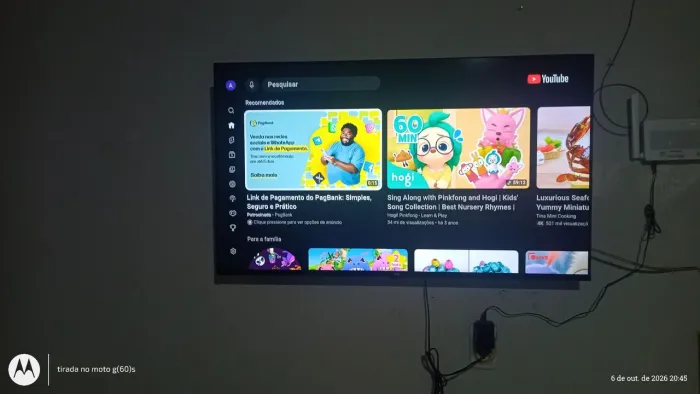 Vendo tv HQ seminova sem nenhum defeito