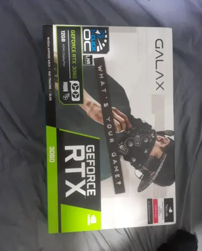RTX 3060 12 GB GALAX DEFEITO RETIRADA DE PEÇAS