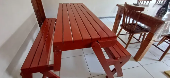 Oportunidade Banco mesa retrátil