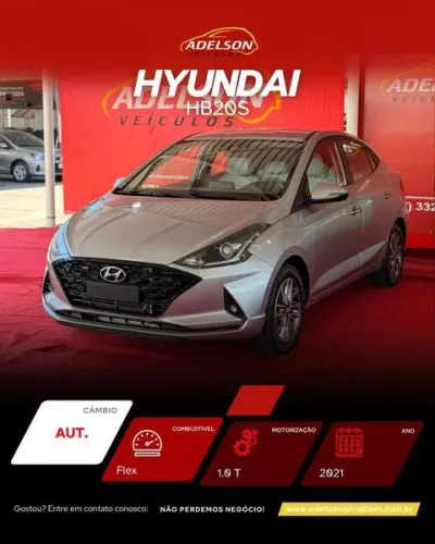 Hyundai HB20S Diamond 1.0 TB Flex 12V AUT 2021