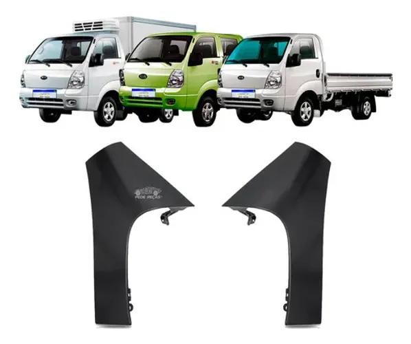 Par Paralama Kia Bongo 2006 2007 2008 2009 2010 A 2025 Novo