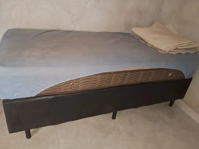 Cama box solteiro ORTOBOM