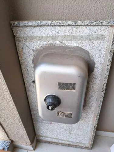 Cuba de Pedra em Granito com Cuba Inox TecnoCuba | R$ 600
