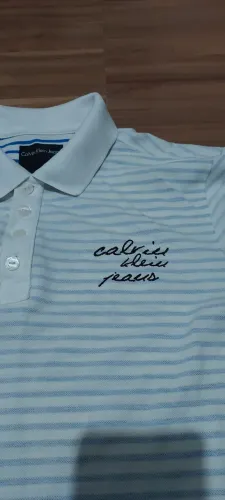 Polo Calvin Klein Jeans - Listrada (Original)