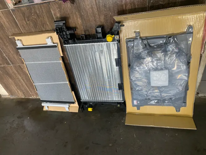 Kit radiador novo ônix plus aspirado 2021/2023